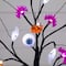 2ft. Pre-Lit Artificial Halloween Eyeballs, Ghosts, Bats & Pumpkins 24 LED Lighted Ornament Tree